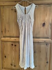 HANDWRITTEN GHOST TANYA SARNE BEAUTIFUL BEIGE NUDE DRESS SIZE S