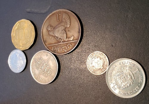 Old rare and foreign - and/or, coin