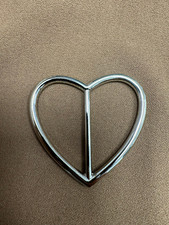 heart buckle, buckle, metal