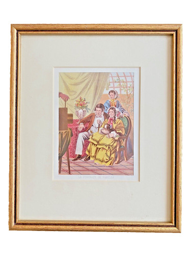 Vintage framed christie new - framed,