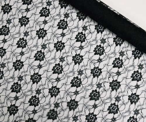 Simple floral lace - lace, fabric