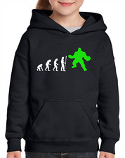 EVOLUTION OF HULK KIDS HOODY