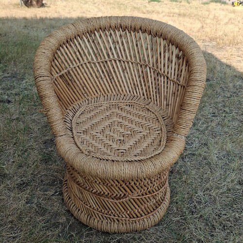 Vintage handwoven rope and - handwoven,
