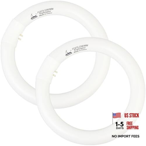 Fc8t9 22w round light - fc8t9/kb,