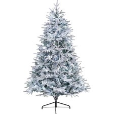 4ft/5ft/6ft/7ft Pre-Lit Snow