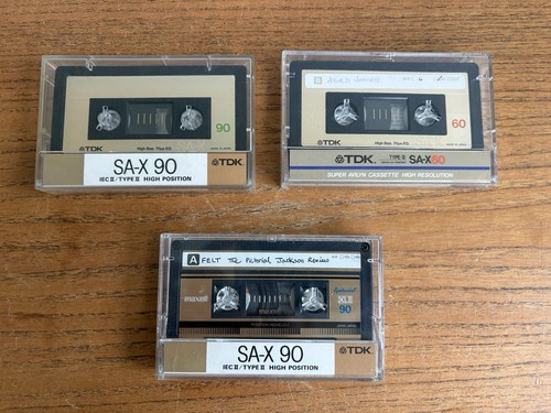 Tdk cassette tapes high - tdk,