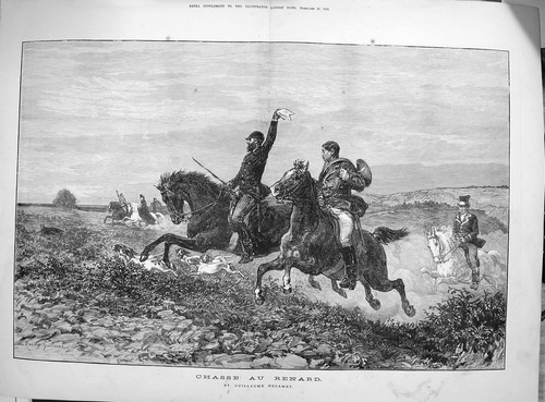 Original old antique print - original,