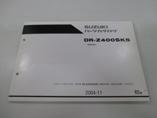 Suzuki DR-Z400SK5 Parts List