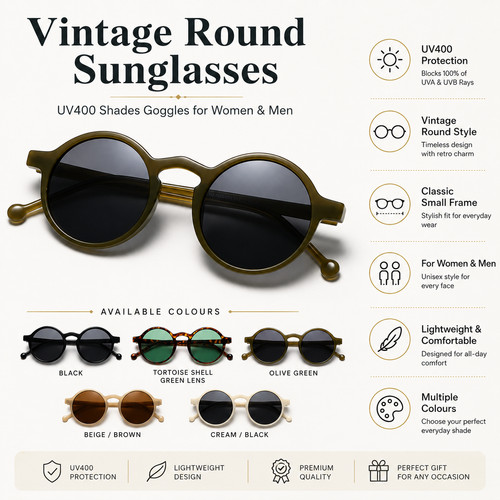 Uv400 shades goggles vintage - uv400,