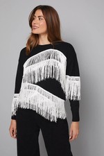 Wallis Black Christmas Jumper