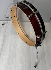 Custom Made Maple 22"x 4”Pancake bass drum (#283)using Mapex/other Parts
