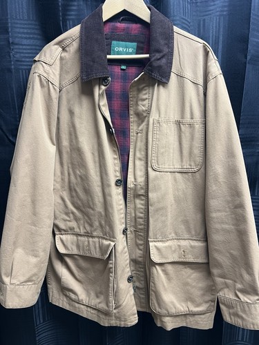 Orvis men large brown cotton - men's,