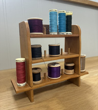 Vintage Small Wooden Sewing