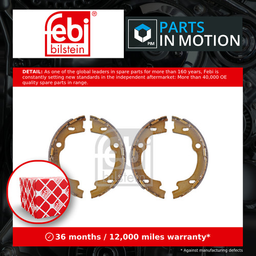 Handbrake shoes set - shoes,