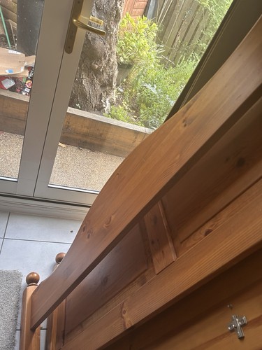 Pinewood king size - size, bed