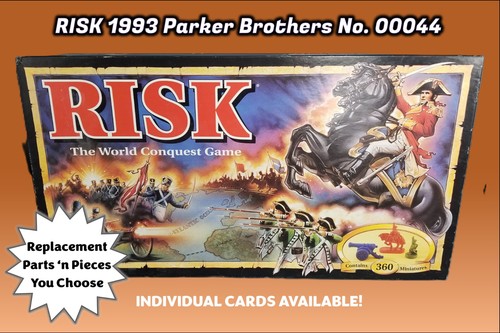 1993 parker brothers risk - brothers,