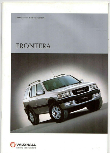 Vauxhall frontera 1999 - vauxhall,