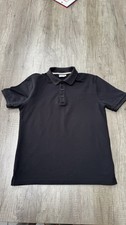 Boys Black Hugo Boss Polo