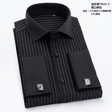 Mens Dress Shirts French Cuff