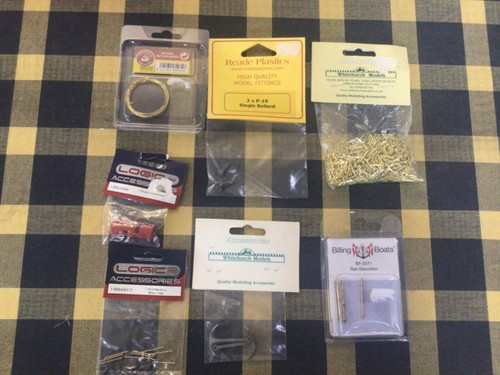 Model boat fittings various - rc,