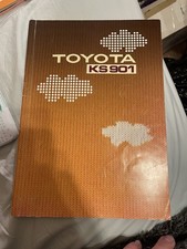Toyota KS901 Instruction
