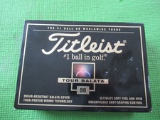 1 dozen used titleist tour