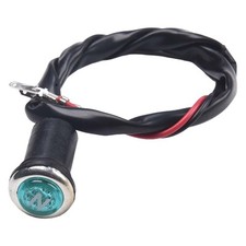 Practical 2 Pcs ATV Reverse & Neutral Light Indicators Red/Green Light Color