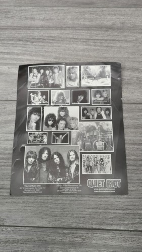 Quiet riot band promo press - quiet,