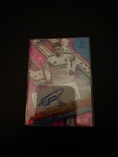 2024-25 Topps Finest Uefa Club Competitions Federico Valverde Autograph /75 Auto