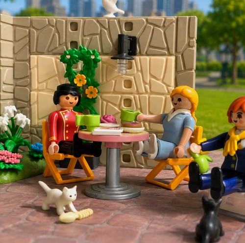 Playmobil cafe park - playmobil,