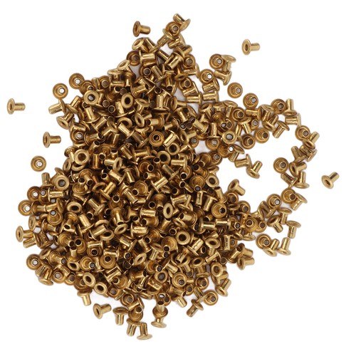 500pcs brass hollow rivets - 500pcs,