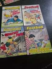 Football Picture Story Monthly X 4 # 38, 42, 135, 136 Acceptable 1987-1992