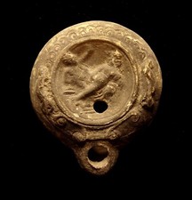 Roman Oil Lamp Erotic - 200 AD