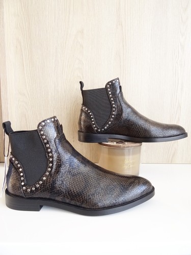 Zara khaki brown - brown, print