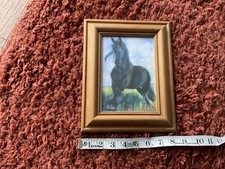 Framed Picture Of Friesian
