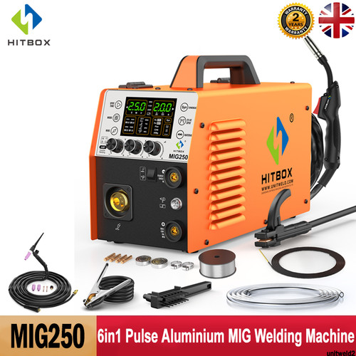 Hitbox 6in1 gas gasless mig - 6in1,