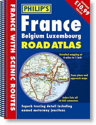 Road atlas france belgium - road, france,