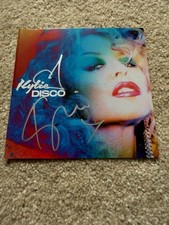 KYLIE MINOGUE * DISCO * 12 TRK CD w/ EXCLUSIVE SIGNED INSERT BOOKLET (2) HEART  