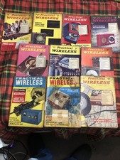 10x Practical Wireless Magazine 1963?Editor F J Camm. Rare Vintage Collection