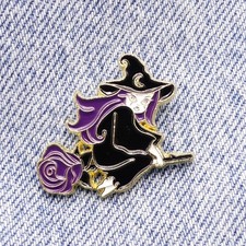 Witch On A Purple Rose