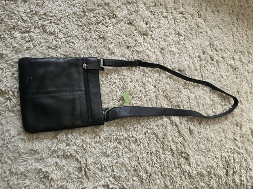 Radley black leather handbag - radley,