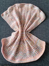 Hand knitted speckled multi