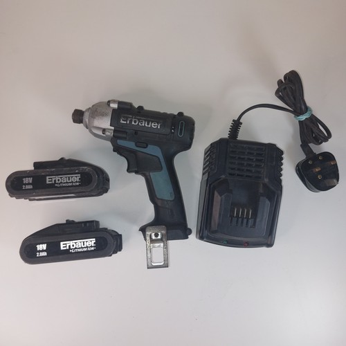Erbauer 18v cordless impact - erbauer,
