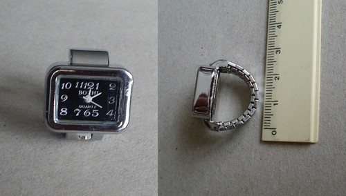 Square analog quartz - square,