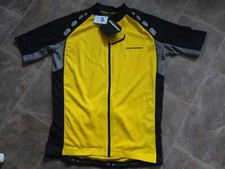 BNWT - CHRIS BOARDMAN YELLOW & BLACK SHORT SLEEVE CYCLING JERSEY SIZE XS.
