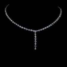 Silver Necklace Tanzanite