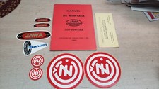 vtg Jawa motorcycle owner's
