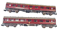 Rake of 2 Trix Western N Gauge