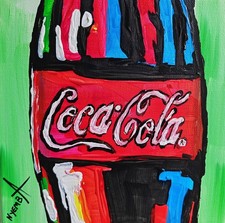Abstract Coca Cola