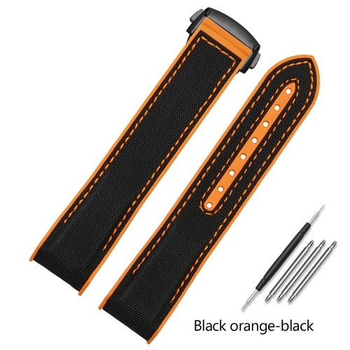 Nylon silicone watch strap for - watch,